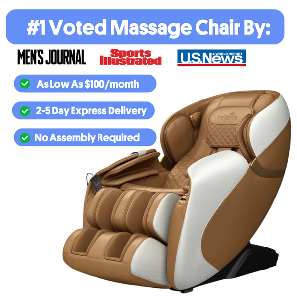 Relaxe Zero-Gravity Shiatsu Massage Chair With Heating (SL-Track) (UK)