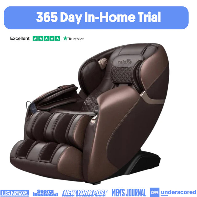 Relaxe Zero-Gravity Shiatsu Massage Chair With Heating (SL-Track) (EU)