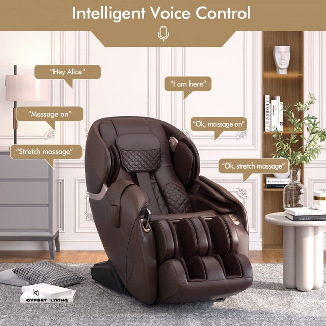 Relaxe Zero-Gravity Shiatsu Massage Chair With Heating (SL-Track) (EU)
