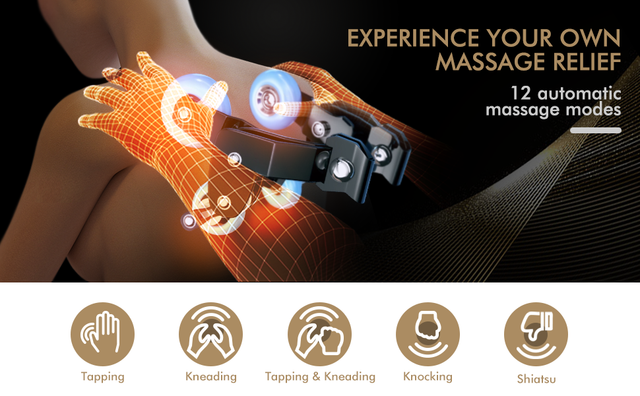 Relaxe Zero-Gravity Shiatsu Massage Chair With Heating (SL-Track) (EU)